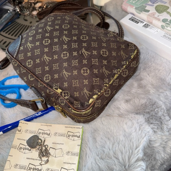 Louis Vuitton Mini Lin Danube Monogram Crossbody Bag - Picture 8 of 13
